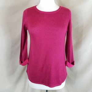 Chico's Fuschia Sweater